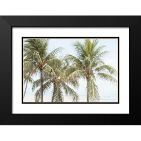 By the Sea II Black Modern Wood Framed Art Print with Double Matting by Urquhart, Elizabeth