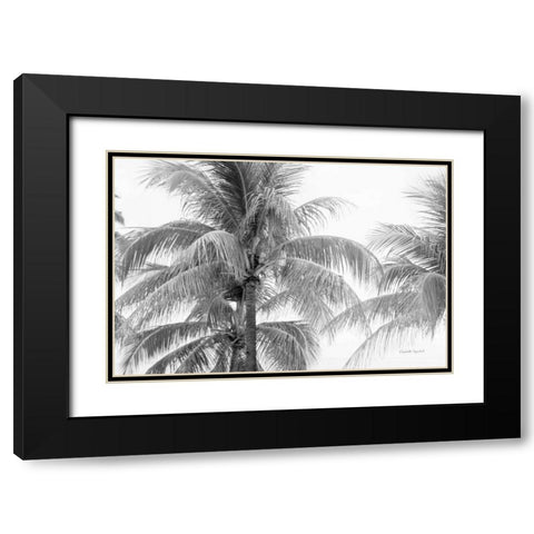 Breezy I Black Modern Wood Framed Art Print with Double Matting by Urquhart, Elizabeth