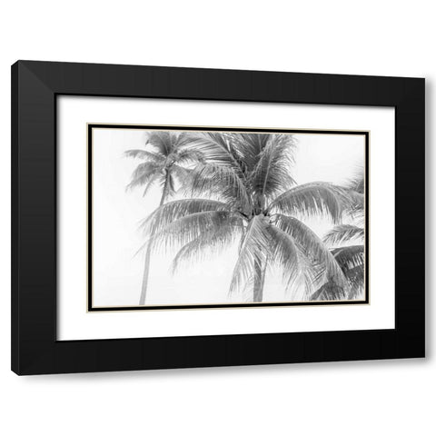 Breezy II Black Modern Wood Framed Art Print with Double Matting by Urquhart, Elizabeth