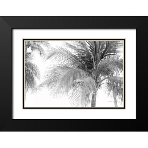 Breezy III Black Modern Wood Framed Art Print with Double Matting by Urquhart, Elizabeth