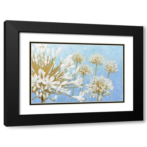 Golden Spring Black Modern Wood Framed Art Print with Double Matting by Wiens, James