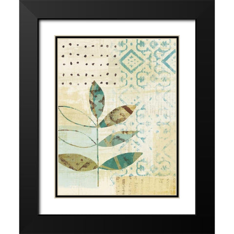 Peaceful Nature III Black Modern Wood Framed Art Print with Double Matting by Mullan, Michael