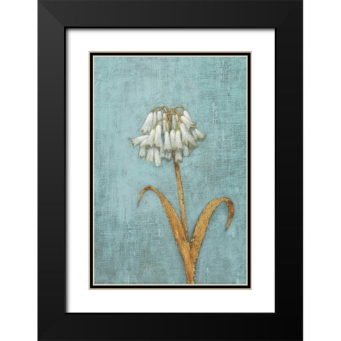 Shimmering Summer II Black Modern Wood Framed Art Print with Double Matting by Wiens, James