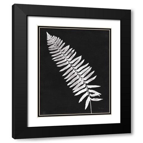 Nature by the Lake Ferns IV Black Crop Black Modern Wood Framed Art Print with Double Matting by Rhue, Piper