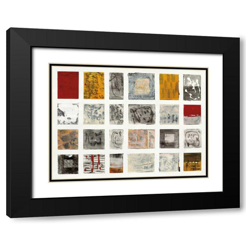 Tokens of Today Black Modern Wood Framed Art Print with Double Matting by Rhue, Piper