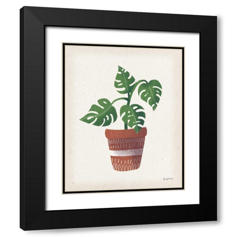 Greenhouse III Black Modern Wood Framed Art Print with Double Matting by Thorns, Becky