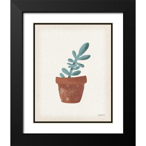 Greenhouse V Black Modern Wood Framed Art Print with Double Matting by Thorns, Becky