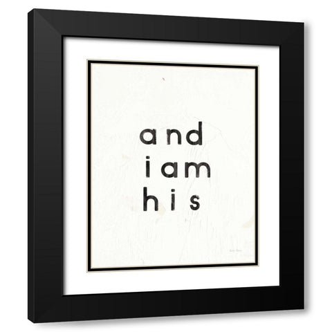 Words of Encouragement VIII Black Modern Wood Framed Art Print with Double Matting by Adams, Emily