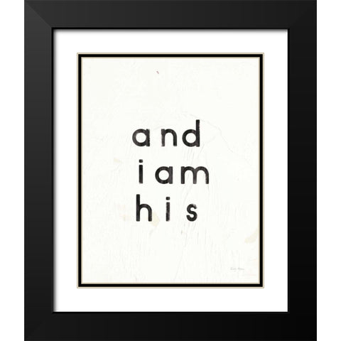 Words of Encouragement VIII Black Modern Wood Framed Art Print with Double Matting by Adams, Emily