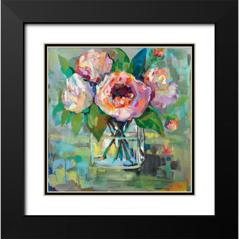 First of the Season Black Modern Wood Framed Art Print with Double Matting by Vertentes, Jeanette