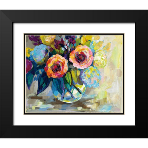 Light Study Black Modern Wood Framed Art Print with Double Matting by Vertentes, Jeanette