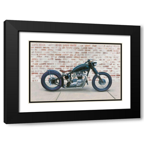 Lets Roll I Black Modern Wood Framed Art Print with Double Matting by Wiens, James