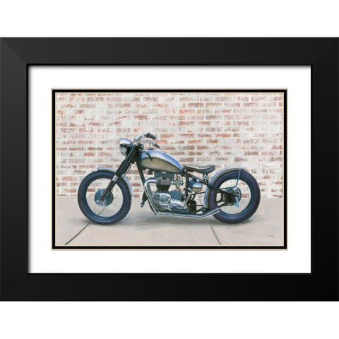 Lets Roll II Black Modern Wood Framed Art Print with Double Matting by Wiens, James