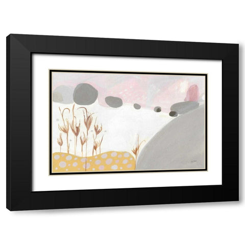 Creation Sings I Black Modern Wood Framed Art Print with Double Matting by Mack, Lynn