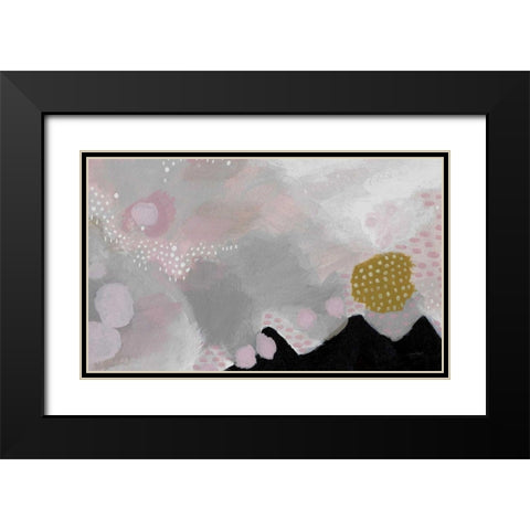 Even the Rocks Cry Out II Black Modern Wood Framed Art Print with Double Matting by Mack, Lynn