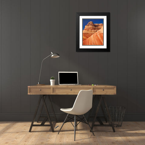 Coyote Buttes I Black Modern Wood Framed Art Print with Double Matting by Majchrowicz, Alan