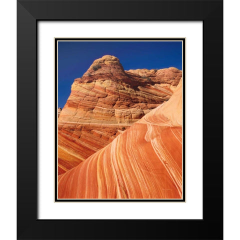 Coyote Buttes I Black Modern Wood Framed Art Print with Double Matting by Majchrowicz, Alan