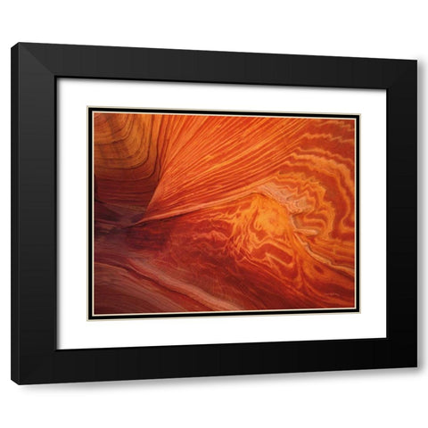 Coyote Buttes II Black Modern Wood Framed Art Print with Double Matting by Majchrowicz, Alan