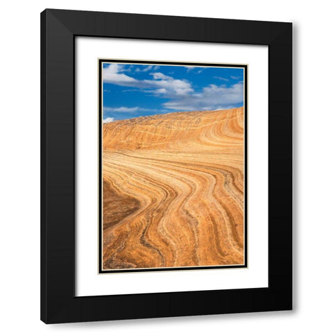 Coyote Buttes V Black Modern Wood Framed Art Print with Double Matting by Majchrowicz, Alan