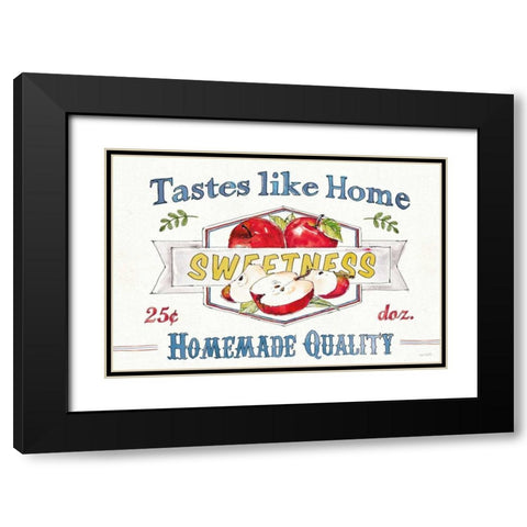 Fruit Stand I Black Modern Wood Framed Art Print with Double Matting by Tavoletti, Anne