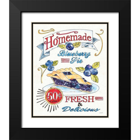 Fruit Stand VI Black Modern Wood Framed Art Print with Double Matting by Tavoletti, Anne