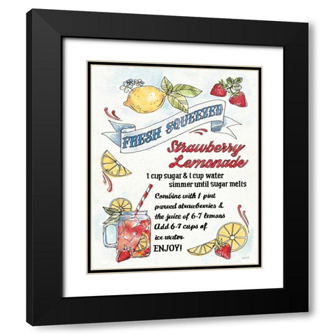 Fruit Stand VII Black Modern Wood Framed Art Print with Double Matting by Tavoletti, Anne