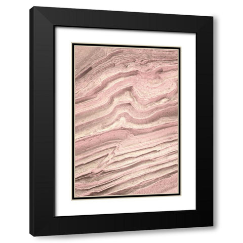 Coyote Buttes IV Blush Black Modern Wood Framed Art Print with Double Matting by Majchrowicz, Alan