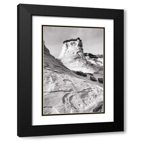 Grand Staircase I BW Black Modern Wood Framed Art Print with Double Matting by Majchrowicz, Alan