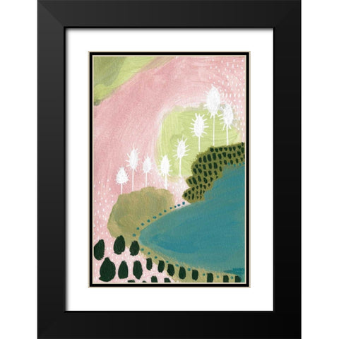 Abundance I Black Modern Wood Framed Art Print with Double Matting by Mack, Lynn