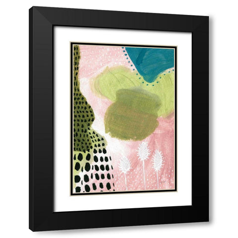 Abundance II Black Modern Wood Framed Art Print with Double Matting by Mack, Lynn