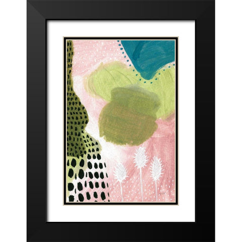Abundance II Black Modern Wood Framed Art Print with Double Matting by Mack, Lynn