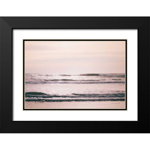 Kalaloch Coast II Black Modern Wood Framed Art Print with Double Matting by Marshall, Laura