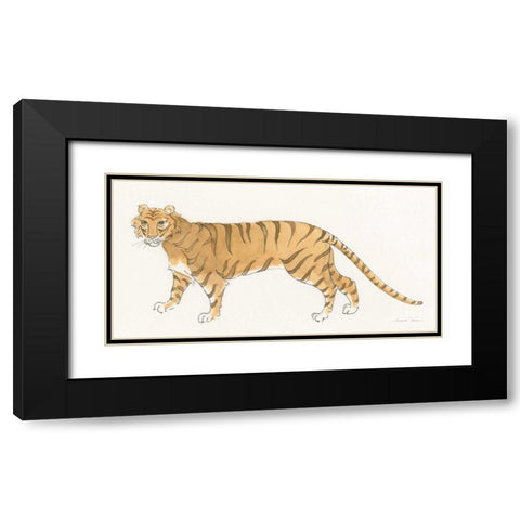 Big Cats I Black Modern Wood Framed Art Print with Double Matting by Thomas, Miranda