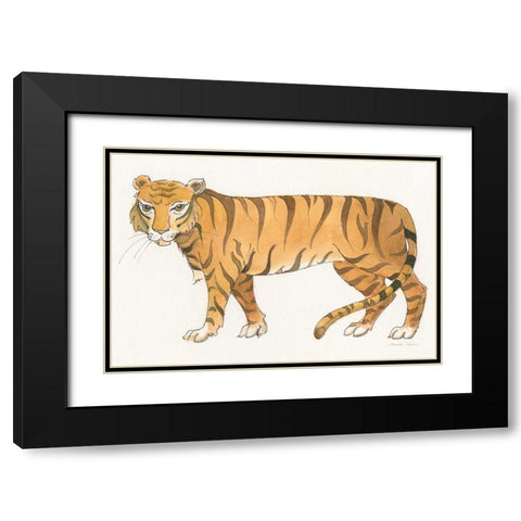 Big Cats IV Black Modern Wood Framed Art Print with Double Matting by Thomas, Miranda