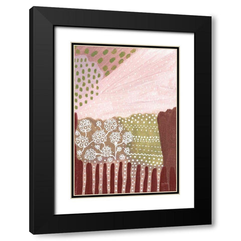 Salt Shrub I Black Modern Wood Framed Art Print with Double Matting by Mack, Lynn