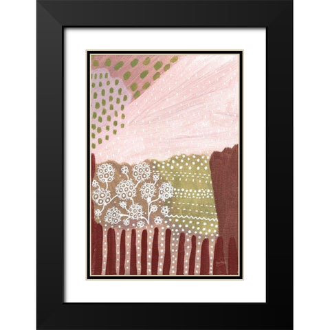 Salt Shrub I Black Modern Wood Framed Art Print with Double Matting by Mack, Lynn