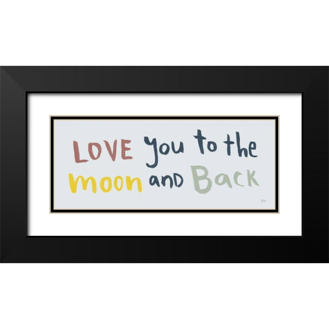Scandy Baby Light X Black Modern Wood Framed Art Print with Double Matting by Averinos, Melissa