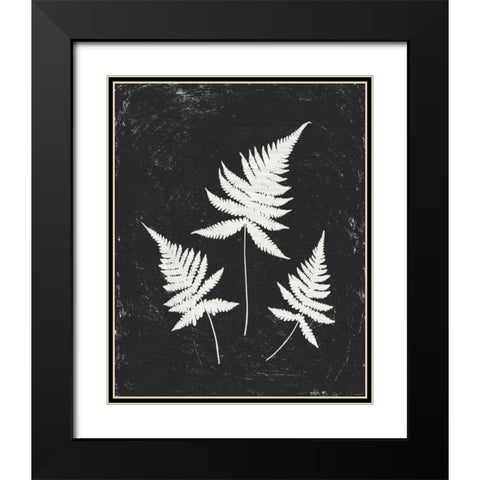 Forest Shadows IV Black Crop Black Modern Wood Framed Art Print with Double Matting by Hershey, Moira