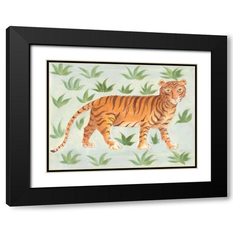 Big Cats V Black Modern Wood Framed Art Print with Double Matting by Thomas, Miranda