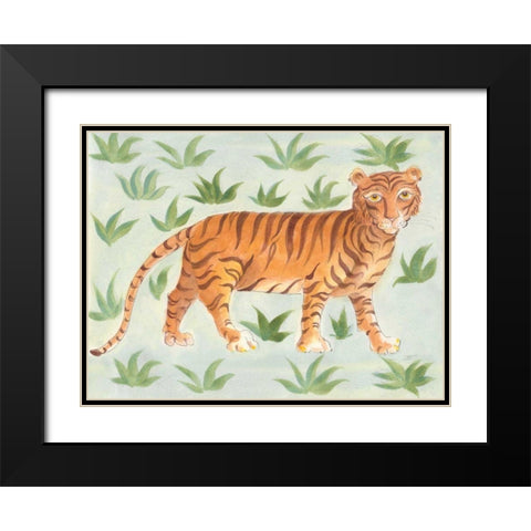 Big Cats V Black Modern Wood Framed Art Print with Double Matting by Thomas, Miranda