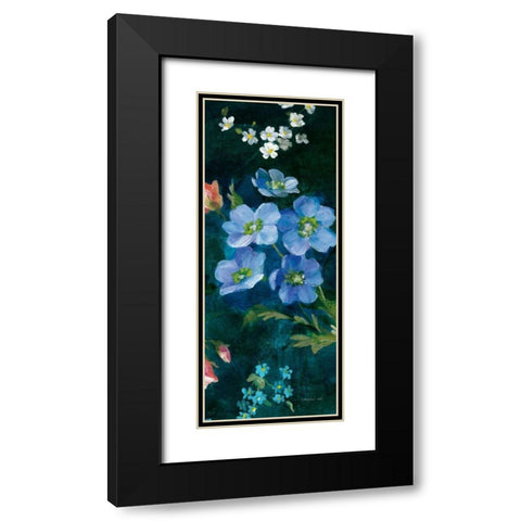 Abbey Garden III Black Modern Wood Framed Art Print with Double Matting by Nai, Danhui