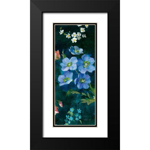 Abbey Garden III Black Modern Wood Framed Art Print with Double Matting by Nai, Danhui