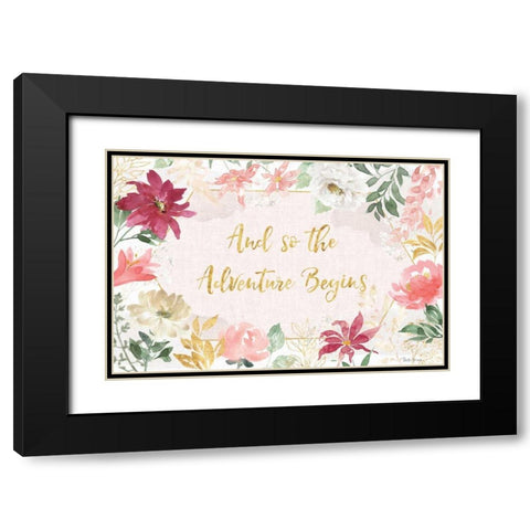 All You Need is Love I Black Modern Wood Framed Art Print with Double Matting by Grove, Beth