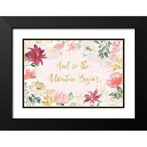 All You Need is Love I Black Modern Wood Framed Art Print with Double Matting by Grove, Beth