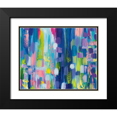 Radiance Black Modern Wood Framed Art Print with Double Matting by Vertentes, Jeanette