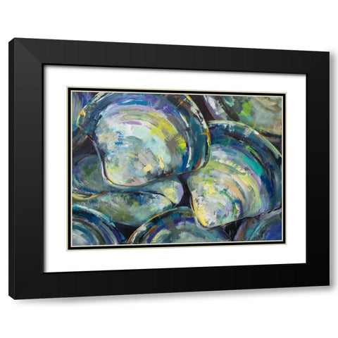 Variety Black Modern Wood Framed Art Print with Double Matting by Vertentes, Jeanette