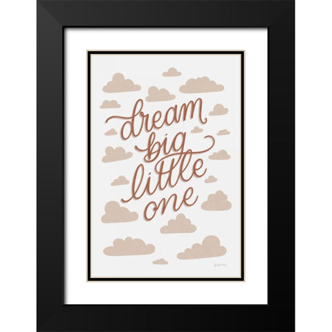 Boho Nursery VII Black Modern Wood Framed Art Print with Double Matting by Thorns, Becky