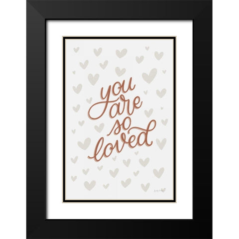 Boho Nursery IX Black Modern Wood Framed Art Print with Double Matting by Thorns, Becky