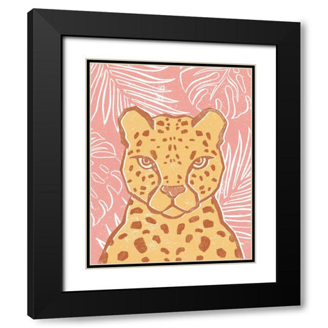 Jungle II Black Modern Wood Framed Art Print with Double Matting by Hershey, Moira