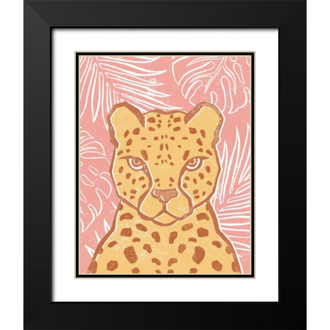 Jungle II Black Modern Wood Framed Art Print with Double Matting by Hershey, Moira